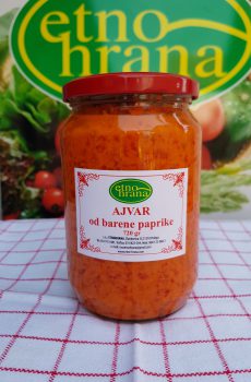 Ajvar od barene paprike (blagi)