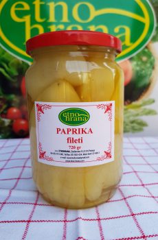 Paprika fileti (bela)