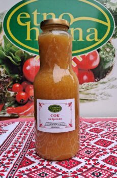 Sok od breskve kašasti 1L